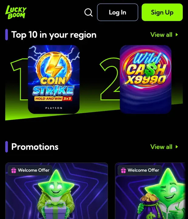 Capture d'écran : niveaux Spark du VIP